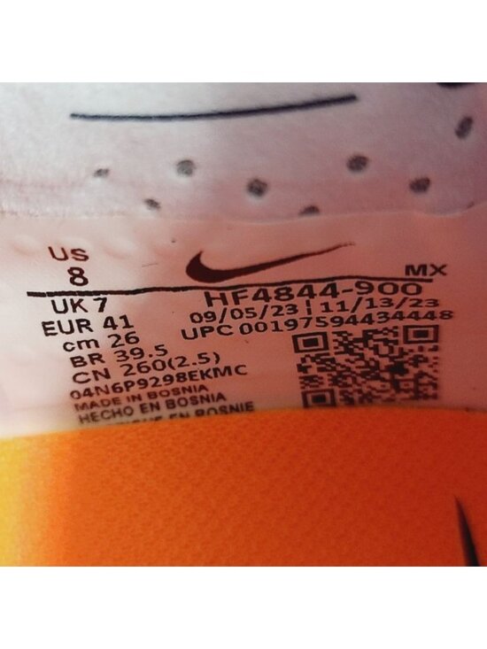 NEW Nike Phantom Luna II Elite AG-PRO Soccer Cleats HF4844-900 Size 8 main image 7